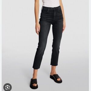 Mother high waisted rascal ankle snippet jeans